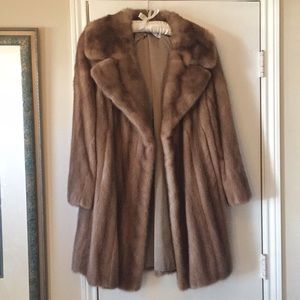 Beautiful matched mink coat